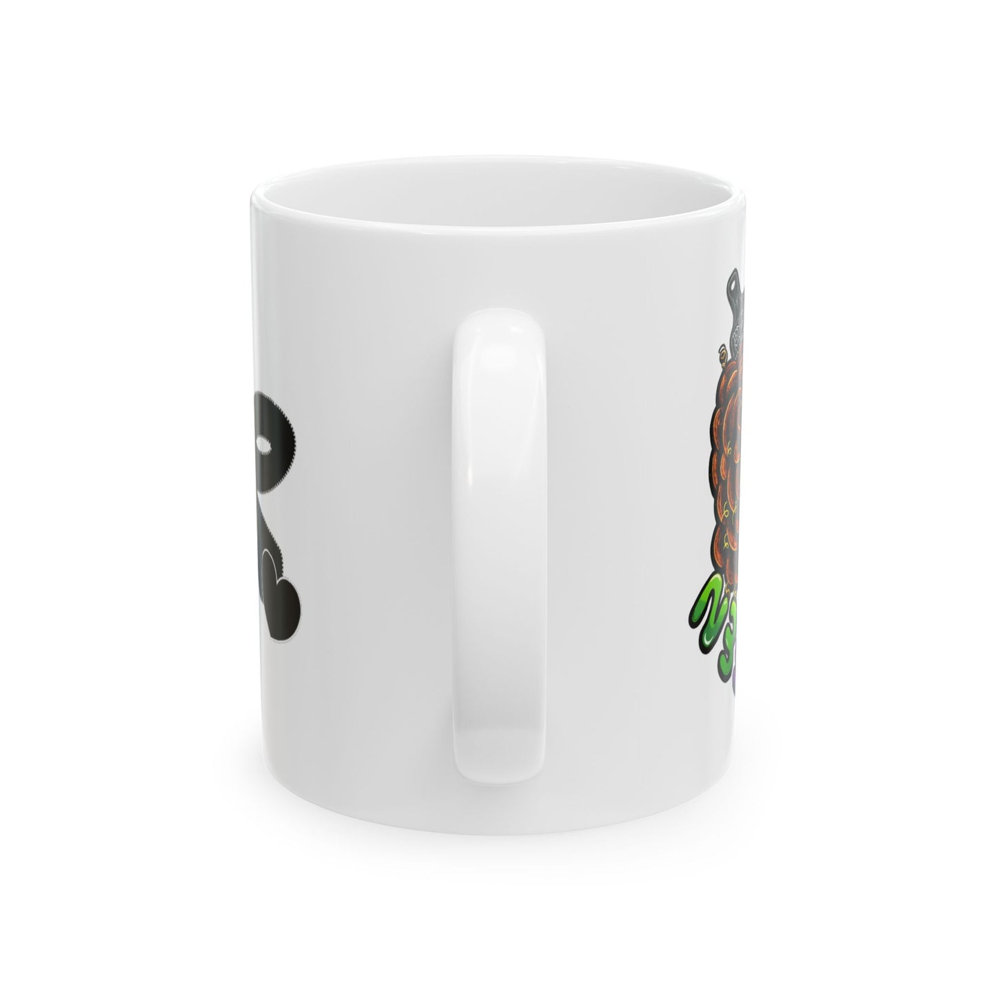 Curly Girl Ceramic Mug (11oz/15oz)