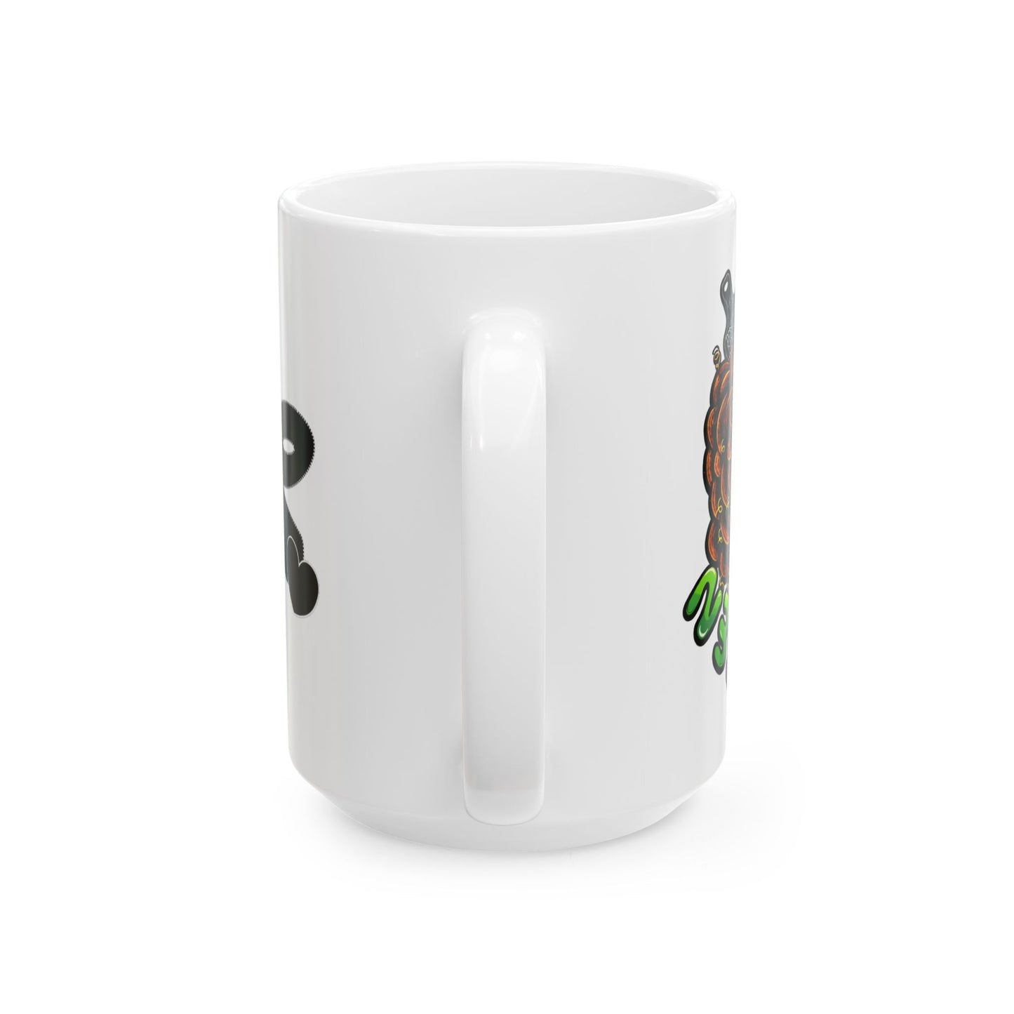 Curly Girl Ceramic Mug (11oz/15oz)