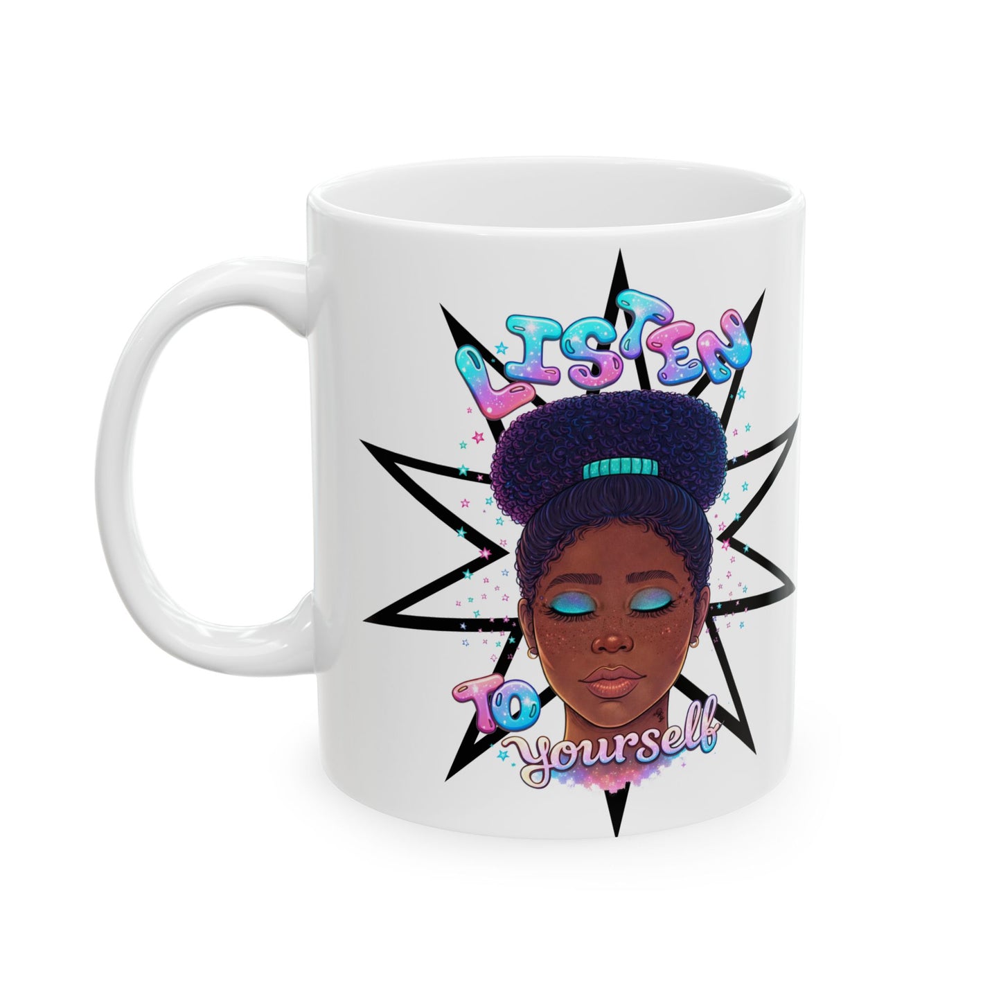 Listen Ceramic Mug (11oz/15oz)